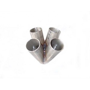Merge Collector 4cyl Edelstahl 321L