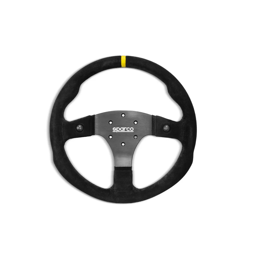 Sparco R330B Lenkrad Leder, mit Knöpfen