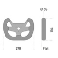 Sparco F-10 C Lenkrad Wildleder