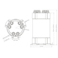 NUKE Kraftstoff Catch Tank 3.0L - 3 externe Pumpen