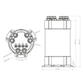 NUKE Kraftstoff Catch Tank 3.0L- 3 Interne Pumpen