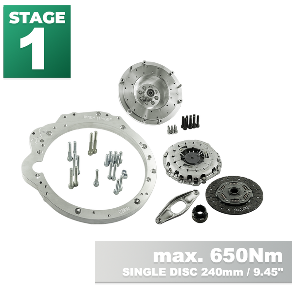 Adapter kit Mercedes OM605 OM606 - BMW M57N2 6-speed