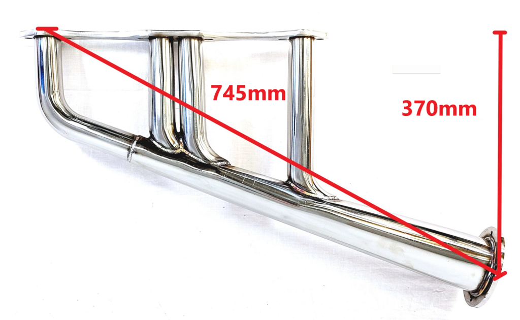 Headers Small Block Chevy (SBC) "Lake pipes"