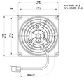 SPAL Kühllüfter 115mm / 4,5" Blasen