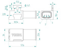 TCC01 Thermo Couple Converter & DTM 3-way
