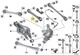 Hinten oben verstellbare Sturzstrebe BMW F2x, F3x