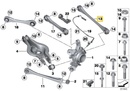 IRP verstellbare Zehenstütze hinten BMW F2x, F3x