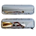 Ventildeckel Big Block Chevy BBC 65-00 Chrom