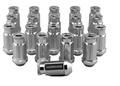 Radmutter Aluminium Silber M12x1,25 (50mm)