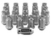 Radmutter Aluminium Silber M12x1,25 (50mm)
