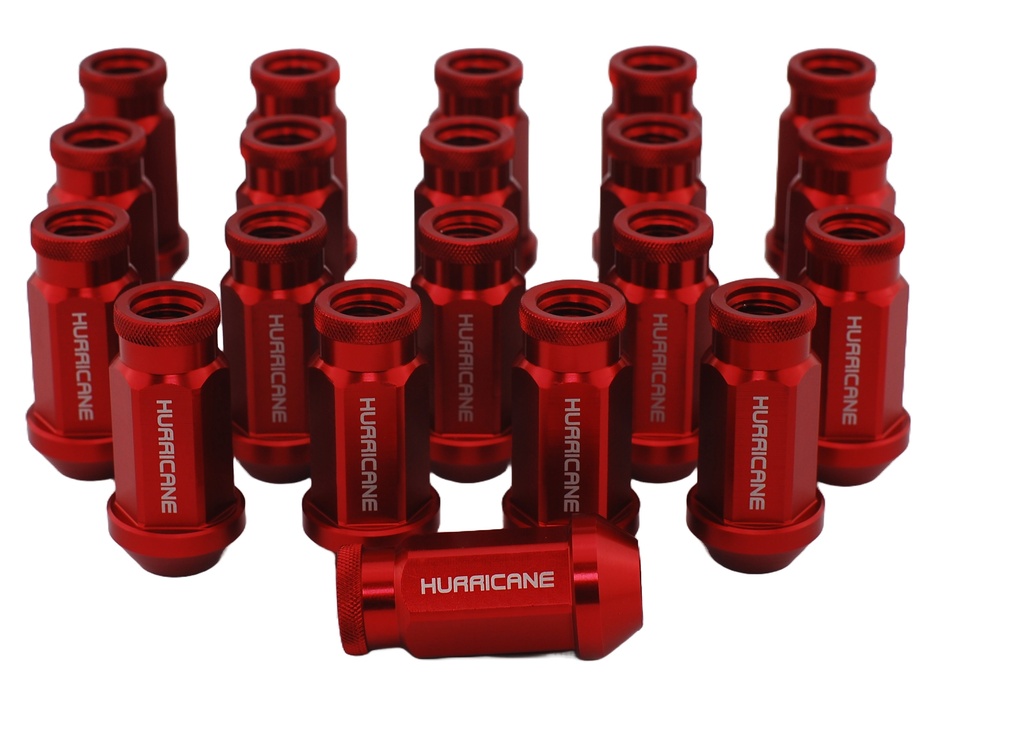 Radmutter Aluminium Rot M12x1,25 (39mm)