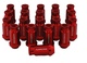 Radmutter Aluminium Rot M12x1,25 (39mm)