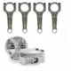 KIT JE/Boostline-Kolben+Pleuelstangen Sub BRZ FA20/Toy GT-86 4U-GSE (9,5:1) 86,5 mm