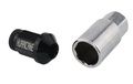Radmutter Aluminium Schwarz M12x1,25 (39mm)