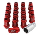 Radmutter Aluminium Rot M12x1,5 (39mm)