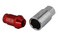 Radmutter Aluminium Rot M12x1,5 (39mm)