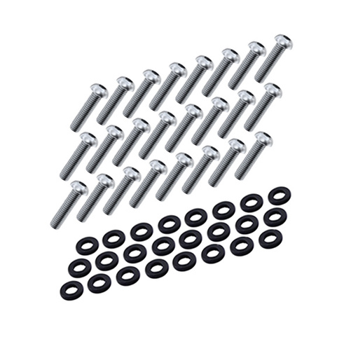 24 Schrauben und Nylon-Unterlegscheiben für CFC-Einheit, M6x20