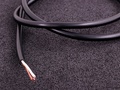 Abgeschirmtes Kabel 2-adrig schwarz
