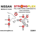 Strongflex vordere Stabilisatorbuchse Nissan Micra K11