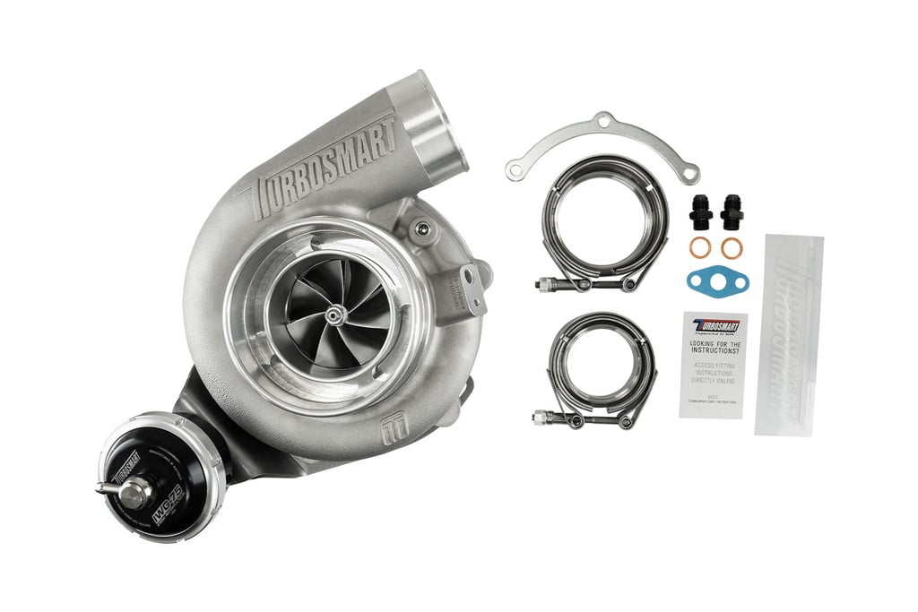 Turbosmart TS-2 Performance Turbo (wassergekühlt) 6466 V-Band 0,82AR internes Wastegate