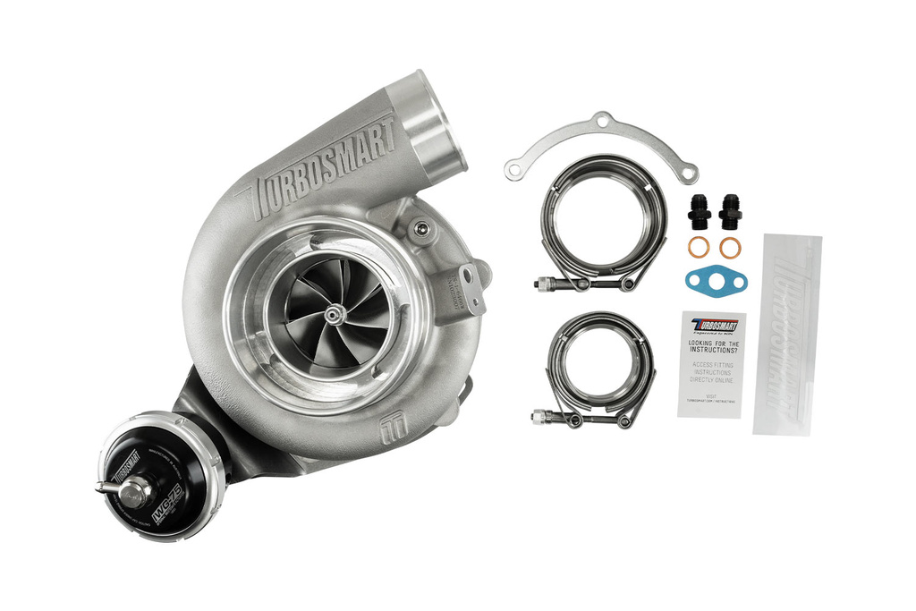 Turbosmart TS-2 Performance Turbo (wassergekühlt) 6466 V-Band 0,82AR internes Wastegate
