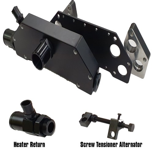 Davies Craig GM LS3, LS6, SBC, LSX Elektrischer Wasserpumpenadapter kit