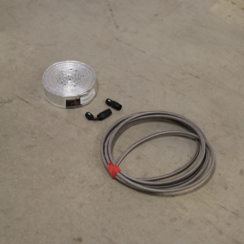 Öl im Kit Turbo 1 x gerade + 1 x 90 Grad AN4 + Alu-Hitzeschild