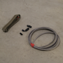 Holset Öl im Kit Turbo 1 x gerade 1 x 90 Grad AN4 + Hitzeschutzstrumpf