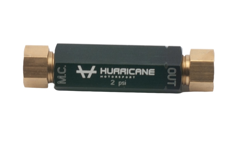 Hurricane Reduzierung des Bremsdrucks 2 PSI