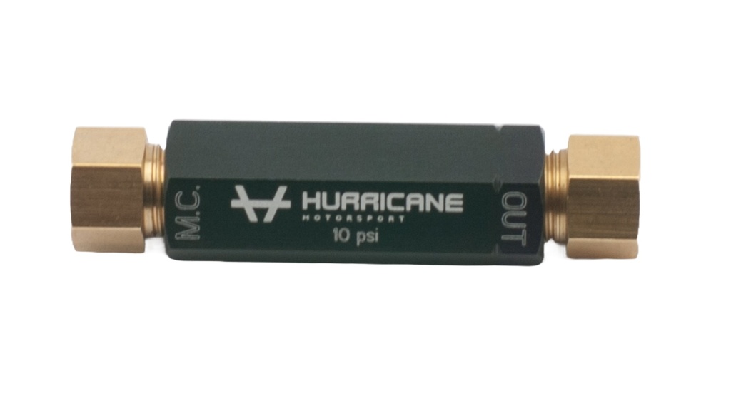 Hurricane Reduzierung des Bremsdrucks 10 PSI