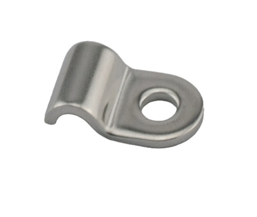 SPD Edelstahl-P-Klemme „Chrom“. 4.76mm