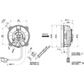SPAL Kühllüfter 96mm / 3,8" Saug