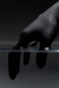 Montagehandschuhe / Arbeitshandschuhe schwarz (small)