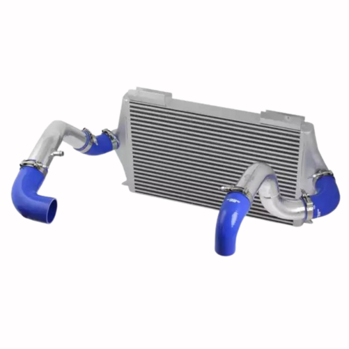 Volvo 700 900 Turbo 92–98 Ladeluftkühler-Kit. Blauer Schlauch, 76 mm