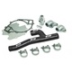 Davies Craig Ford Big Block 429-460 Elektrischer Wasserpumpenadapter kit (Schwarzer Schlauch)