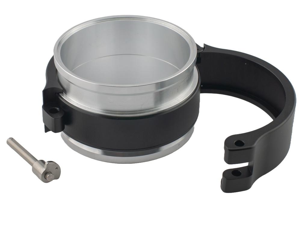 V-Band Aluminium 3" - axial bewegung