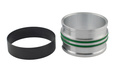 V-Band Aluminium 3" - axial bewegung