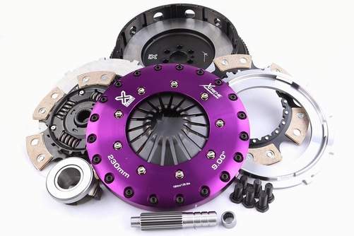 Xtreme Performance - 230mm Gefedert Ceramic Zwei Scheiben Kupplungssatz Mit Schwungrad 1000Nm