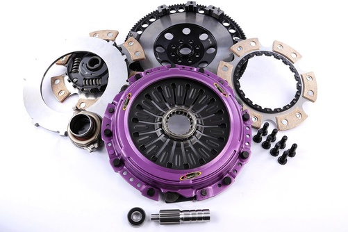 Xtreme Performance - 230mm Gefedert Ceramic Zwei Scheiben Kupplungssatz Mit Schwungrad 1000Nm