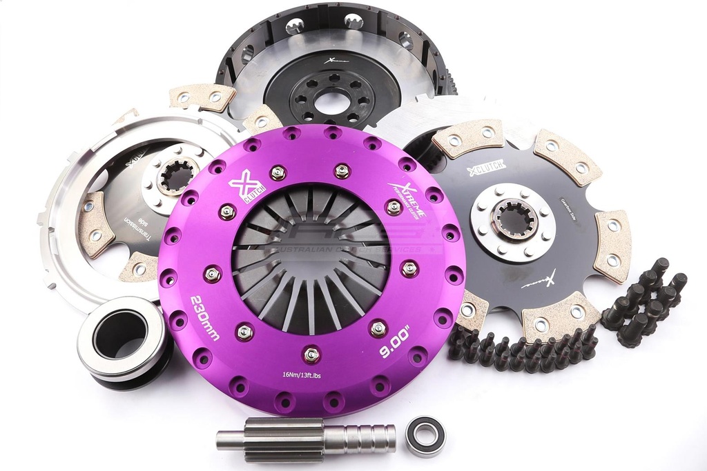 BMW 3-Series M3 E46 - 230mm Stel Ceramic Zwei Scheiben Kupplungssatz inkl. Schwungrad 1800Nm