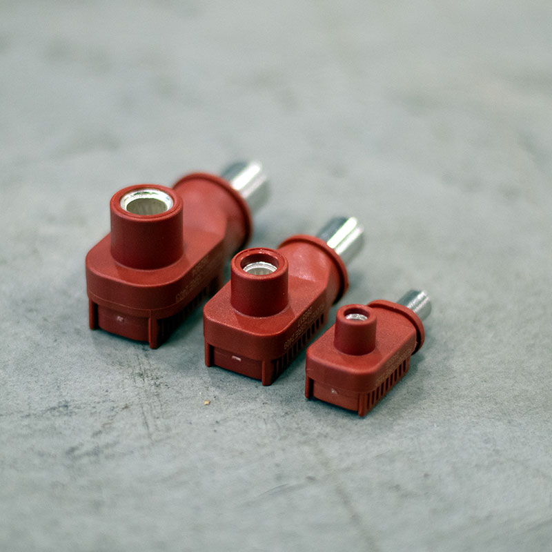 5,7mm Schnellanschluss Batteriekabel Rot