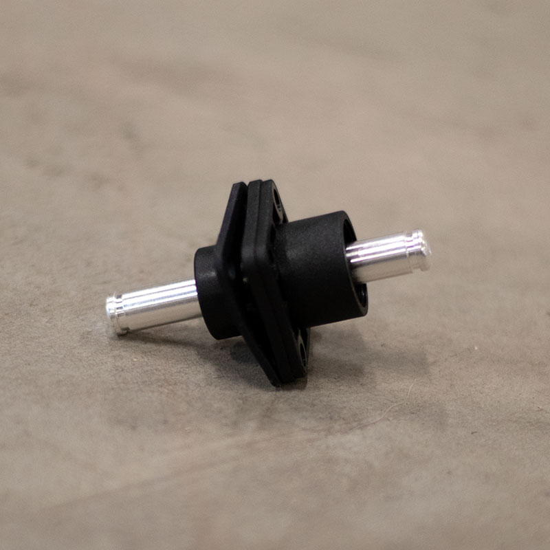 Schottdurchführung Batteriekabel (2x 5,7mm Schnellverbinder)