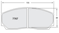 PFC08 CMPD 6 Kolben (K-Sport, D2, XYZ) -17mm