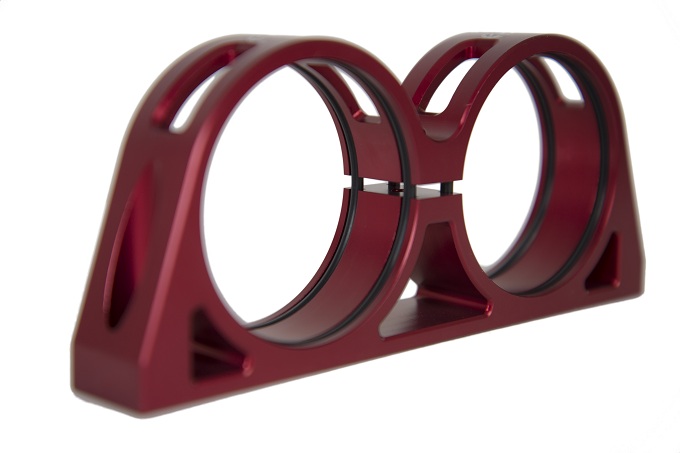 SPD Billet Doppelhalterung 60mm rot