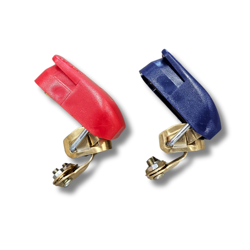 Batteriepolklemme Schnellverschluss Rot/Blau