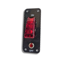 EIN/AUS-Schalterfeld + rote LED