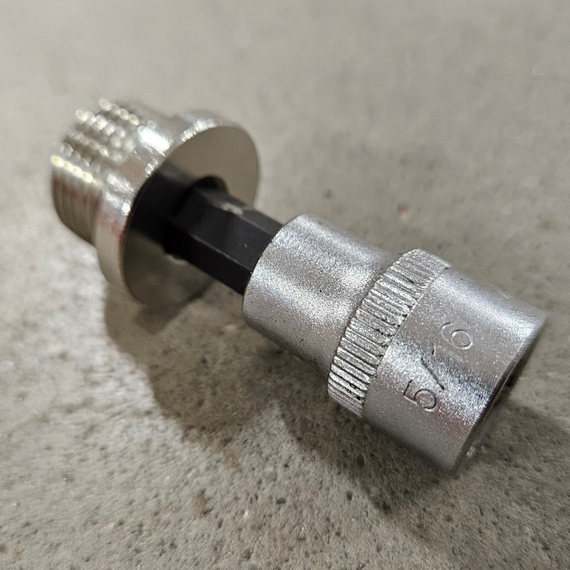 Lambda-Stecker M18x1,5 SS - 5/16" Sechskant