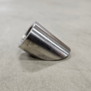 Gebogene Lambdamutter M18x1,5 Edelstahl (45°)