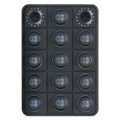 Link CAN Tastatur 15 Tasten + 2 Drehregler