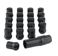 Radmutternsatz für abschließbares Modell Schwarz M12x1,5